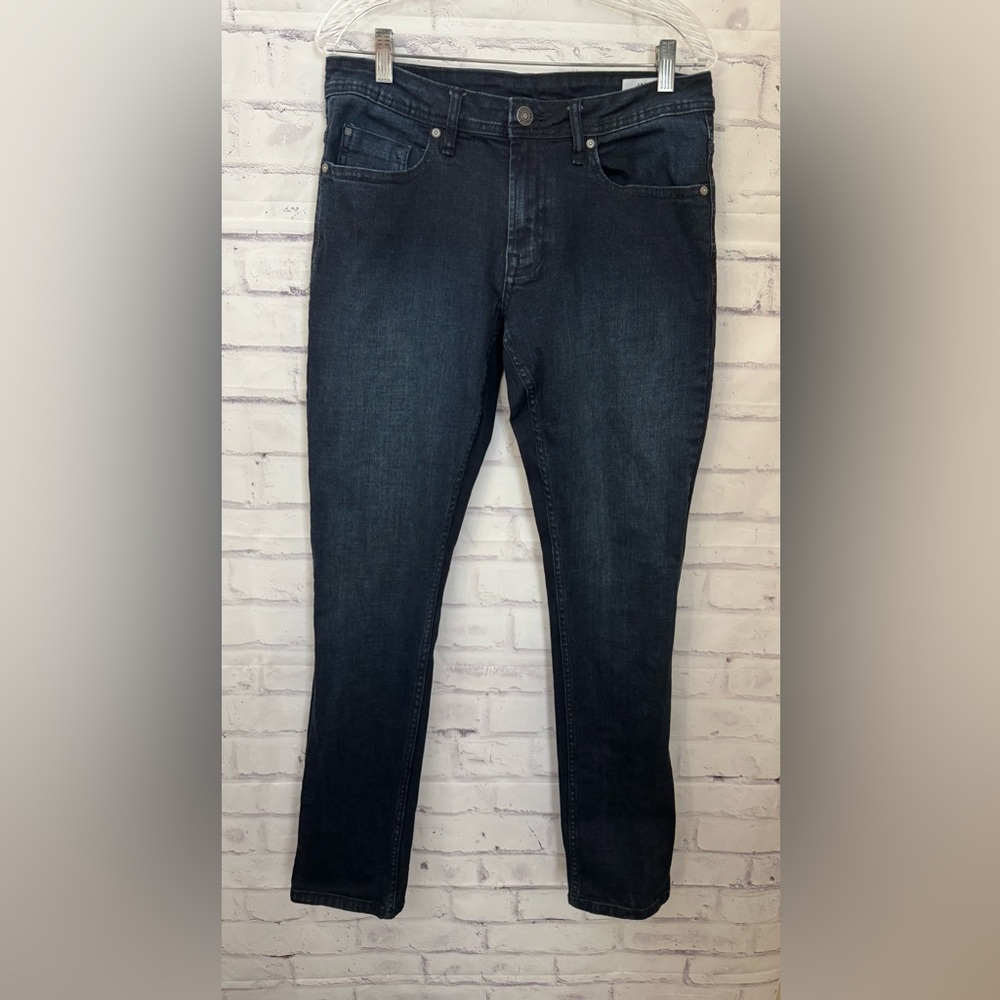 Buffalo David Bitton Men’s Size‎ 32x33 Jackson Straight Stretch Dark Blue Jeans